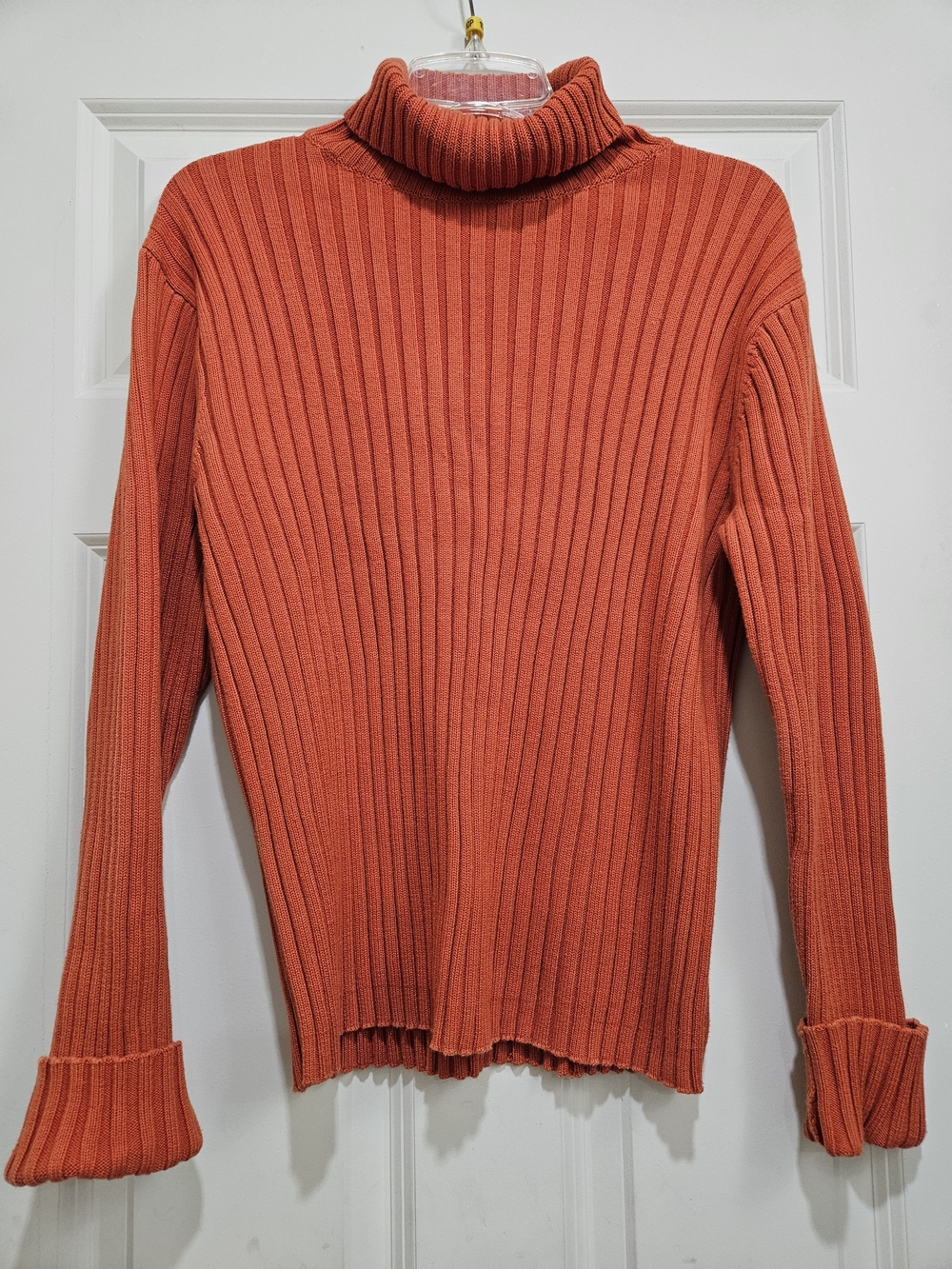 Old Navy Ribbed Turtleneck Sweater - Orange